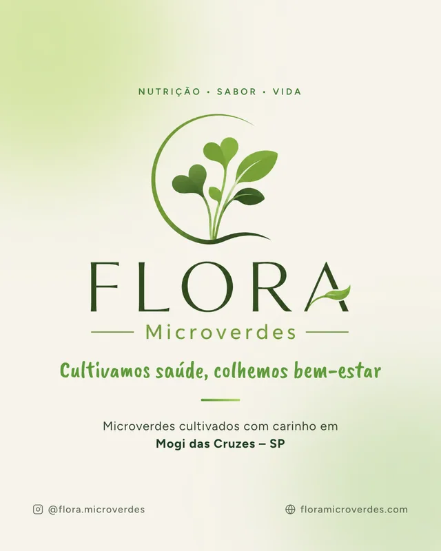 Post de apresentação da Flora